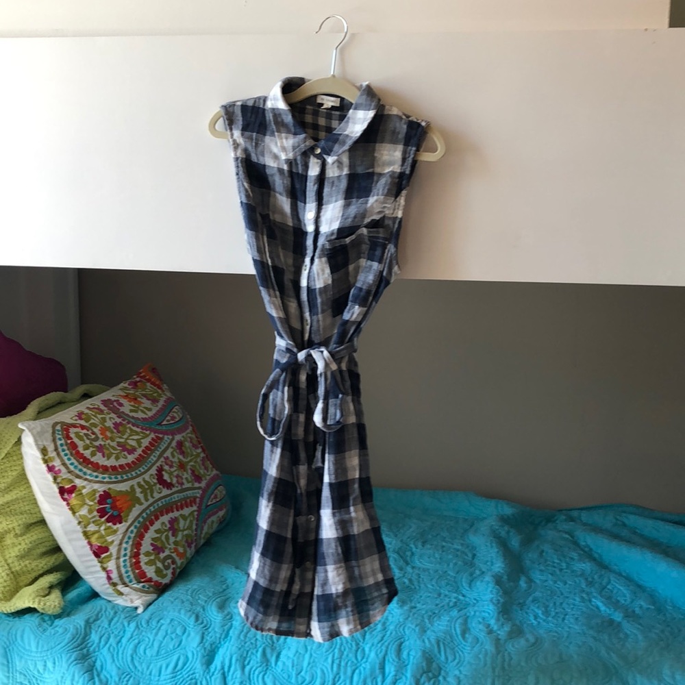 EN CRÉME Button up dress